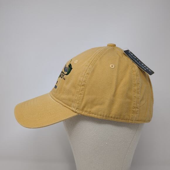 Dry Creek Outdoors Slideback Baseball Cap Yellow One Size Adjustable Embroidered - Picture 3 of 10